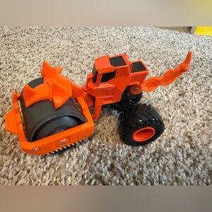 Monster Jam Dirt Squad Rolland Steam Roller Toy - Durable Play Vehicle